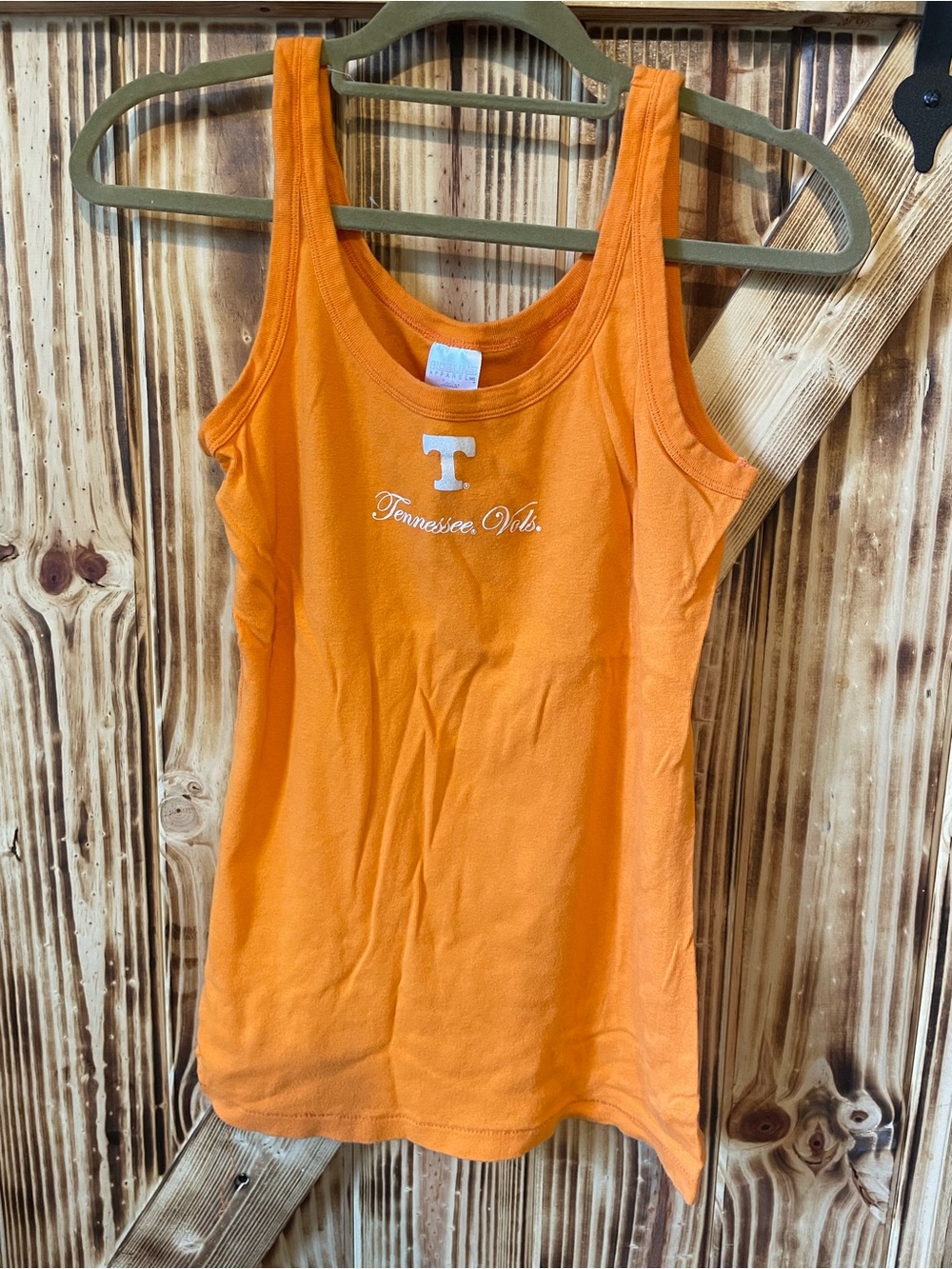 Tennessee Vols Orange Logo Tank Top - Women's